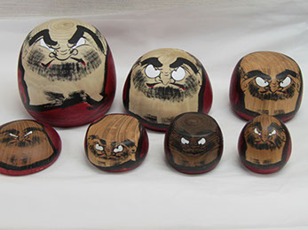 創作こけし　松谷ちどり作「秋風」高さ約12㎝　美品 創作こけし 松谷ちどり作「秋風」高さ約12㎝ 美品