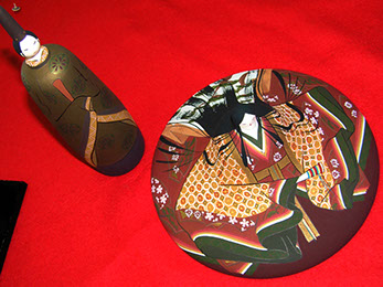 創作こけし　松谷ちどり作「秋風」高さ約12㎝　美品 創作こけし 松谷ちどり作「秋風」高さ約12㎝ 美品